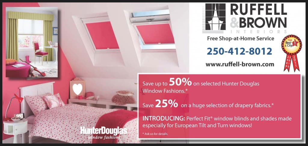 Window Blinds on Sale January 2012 Window Blinds on Sale in Victoria BC January 2012 Ruffell & Brown Interiors