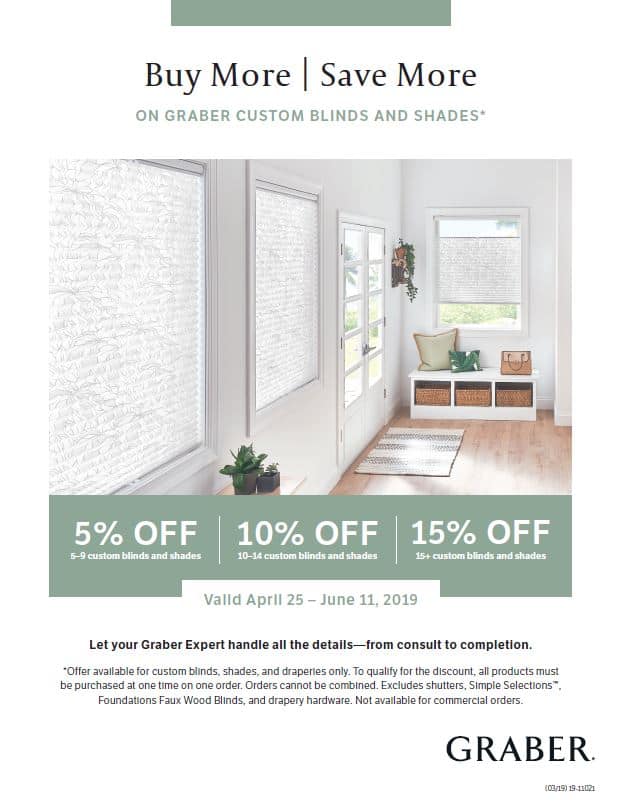 Graber Spring Promo Ruffell Brown Window Fashions