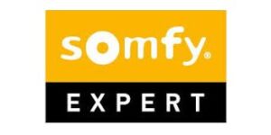 The logo for somfy expert.