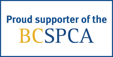Proud supporter of the bcspca.