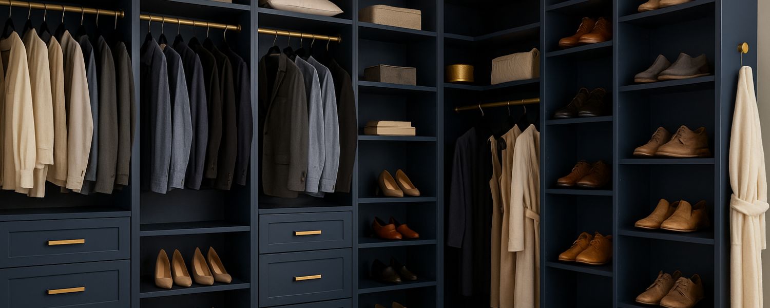 How a Designer Closet Maximizes Space and Organization